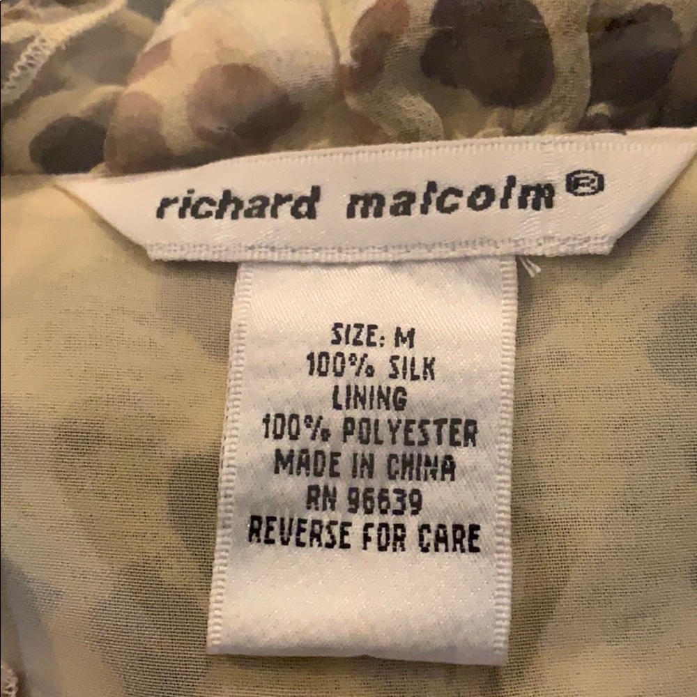 Richard Malcolm 🤍🤎 Ruffle Blouse - Picture 5 of 7